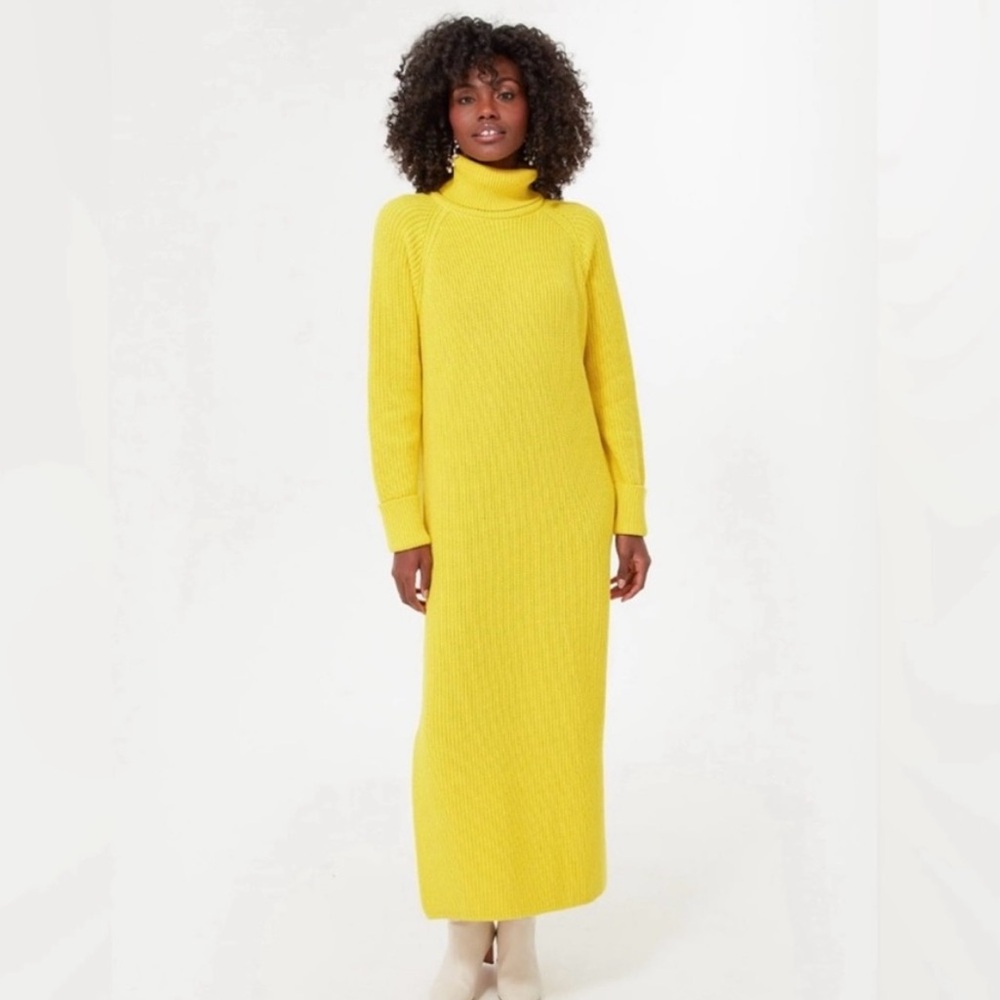 NWT- Tuckernuck Canary Knit Midi Dress - SMALL - never worn!